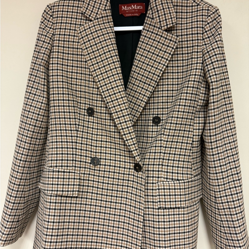 MaxMara wool blazer women’s size 8 - Picture 4 of 9
